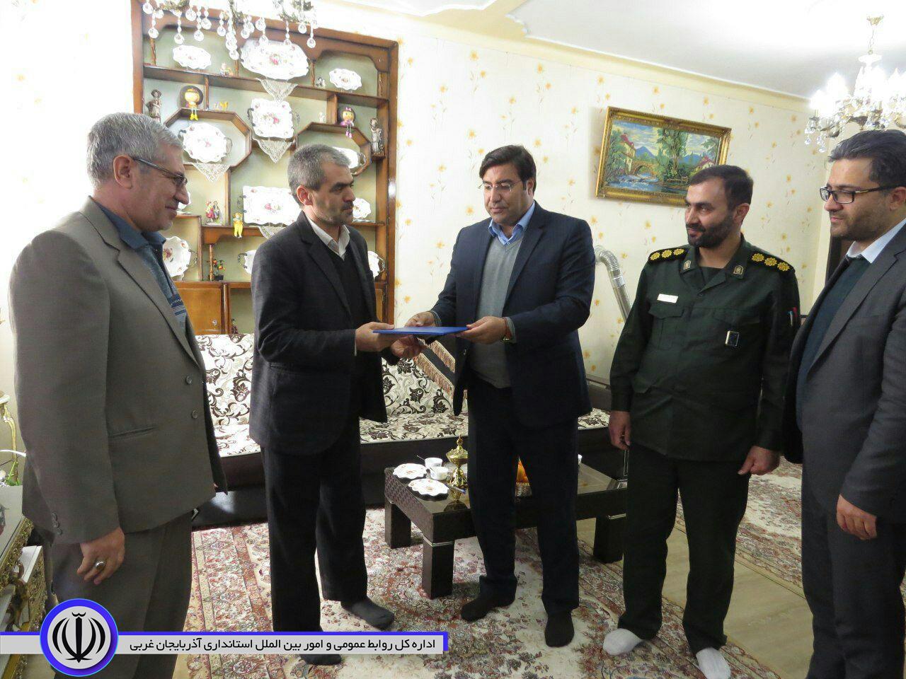 دیدار باجانبازان و ایثارگران شهرستان شوط