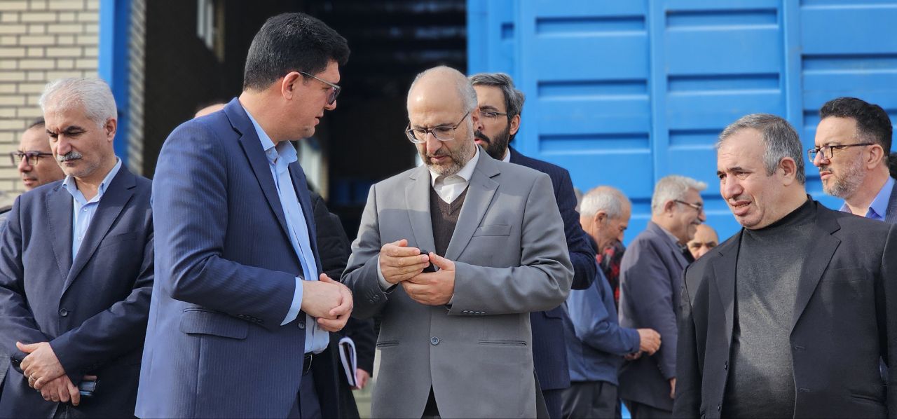 بازدید بازرس کل قضایی استان و فرماندار شوط از ایستگاه پمپاژ شماره 5 سد کرم‌آباد