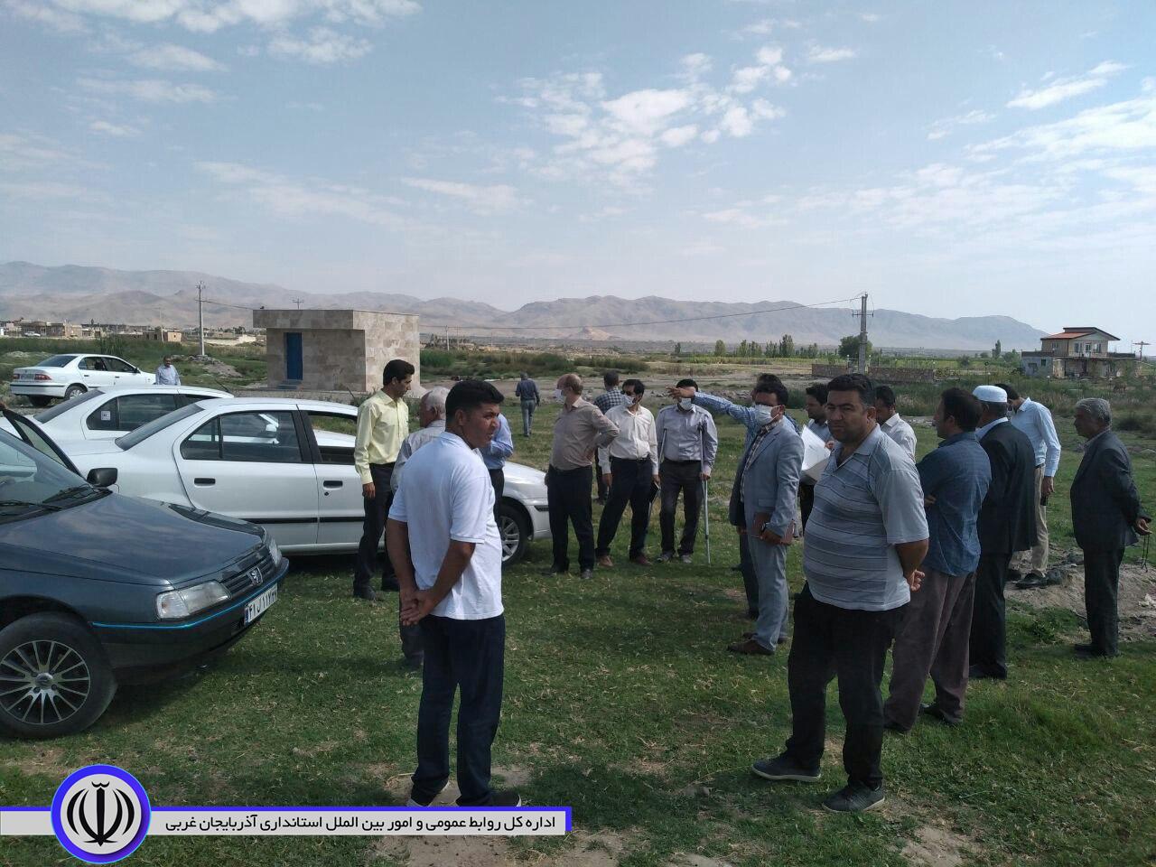 بازدید میدانی و بررسی مسائل و مشکلات مربوط به بازنگری طرح هادی روستای خلج کرد