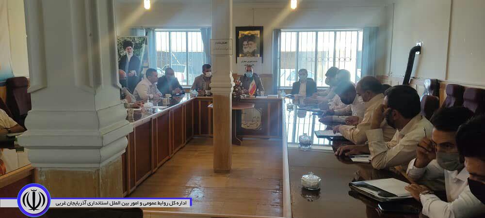 جلسه نشست دهیاران بخش قره قویون شهرستان شوط