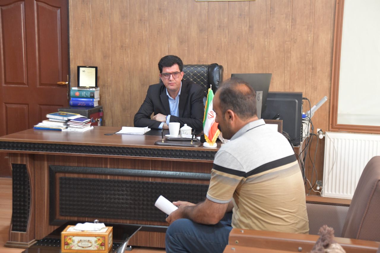 برگزاری ملاقات مردمی فرماندار شهرستان شوط