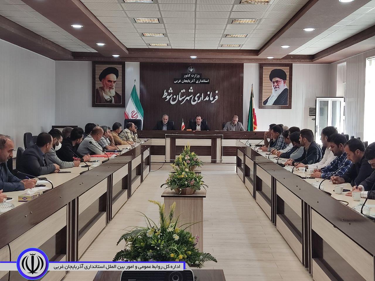 معاون فرماندار شوط ؛بر فعالیت دهیاران در زمینه های فرهنگی و اجتماعی در روستاها تاکید کرد