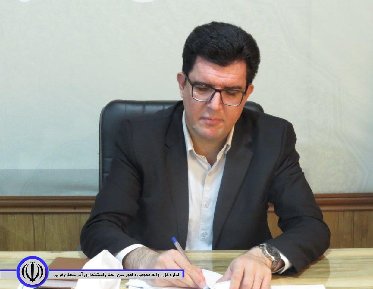 پیام تبریک فرماندار شوط در پی کسب قهرمانی علی عالی پور وزنه بردار شوطی در مسابقات قهرمانی جوانان کشور
