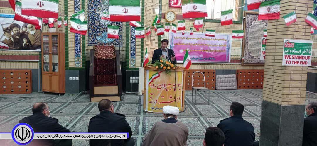 ◾️سخنرانی فرماندار شهرستان شوط قبل از خطبه های نماز عبادی و سیاسی جمعه