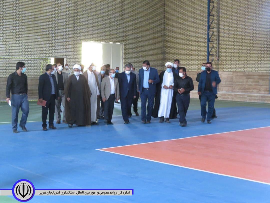 افتتاح سالن سرپوشیده ورزشی دهستان صوفی