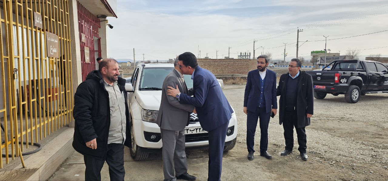 حضور بازرس کل قضایی استان آذربایحان غربی در شهرستان شوط