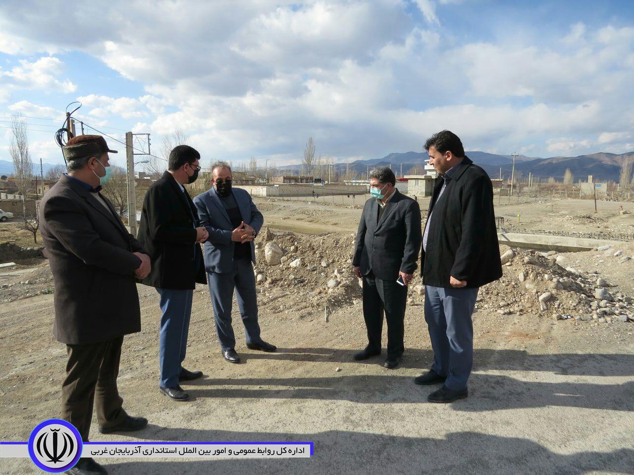  🔆دیدار فرماندار شوط با مدیر کل راهداری و حمل و نقل جاده ای استان آذربایجان غربی در محل محور شوط به سه راهی شوط