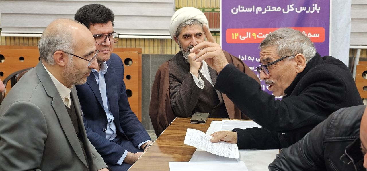 برگزاری ملاقات مردمی مسئولان در مسجد جامع شوط