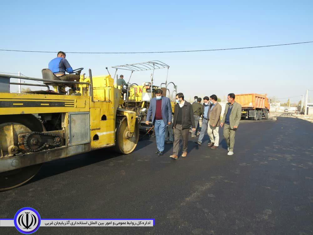 بازدید از اجرای طرح هادی روستای خوک(زیرسازی_بهسازی_جدولگذاری_آسفالت ریزی)