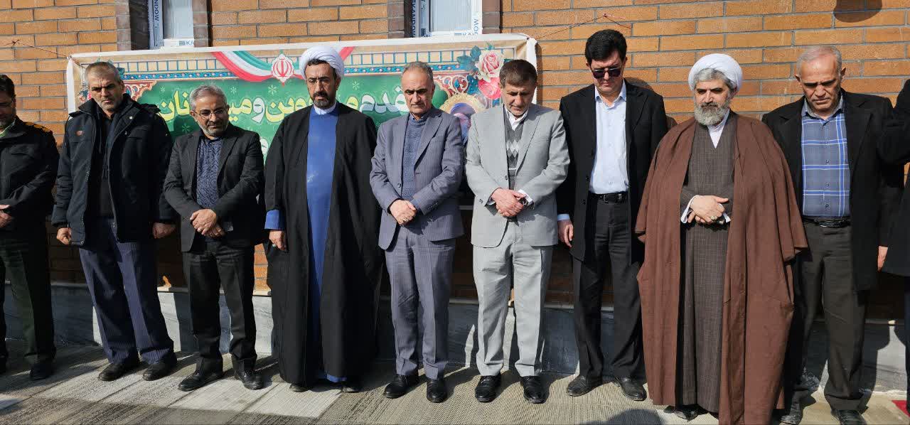 افتتاح مدرسه 3 کلاسه روستای طوره در شهرستان شوط