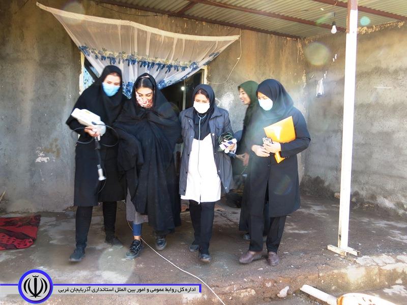 برگزاری مانور زلزله فرضی در روستای عزت آباد از توابع بخش مرکزی شوط