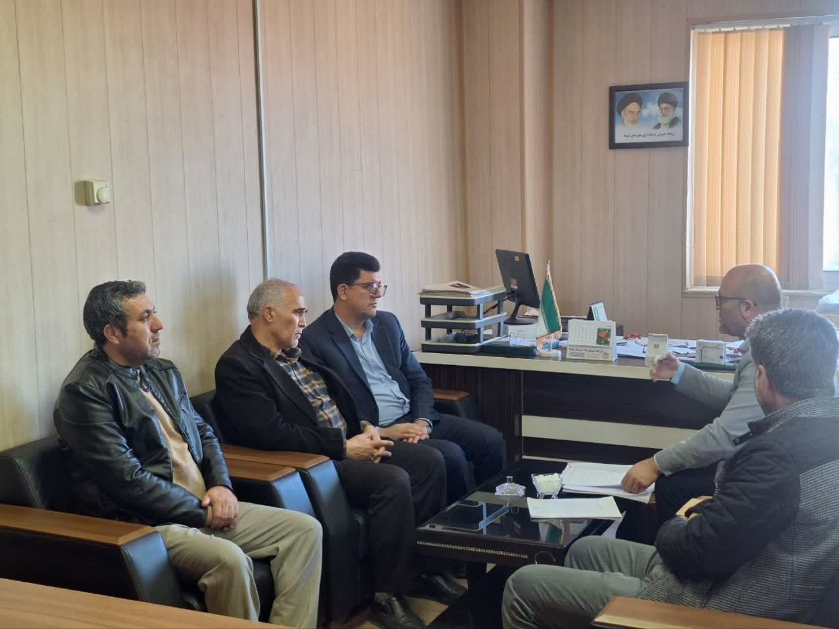 دیدار معاون مدیرکل امور روستایی با فرماندار شهرستان شوط