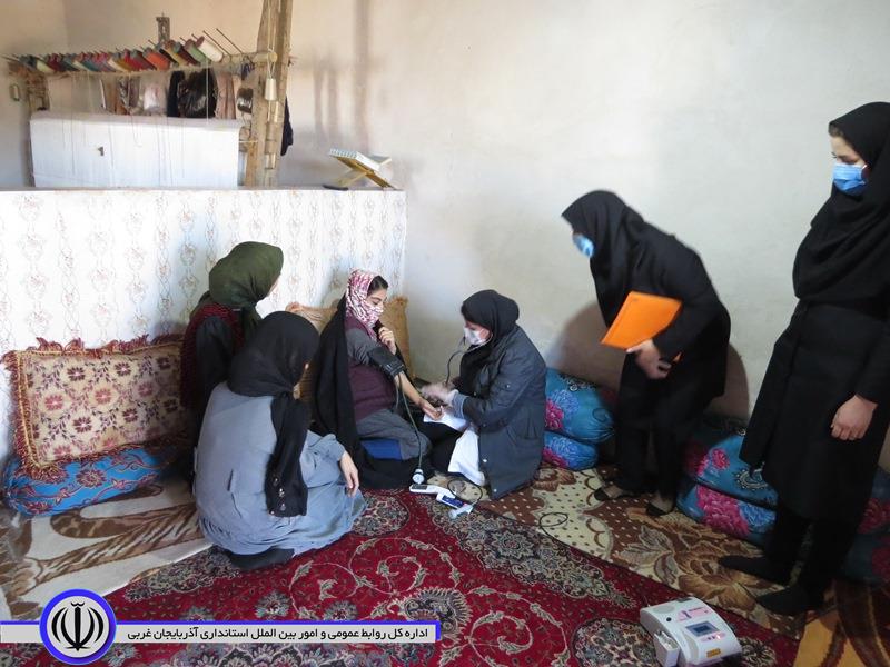 برگزاری مانور زلزله فرضی در روستای عزت آباد از توابع بخش مرکزی شوط