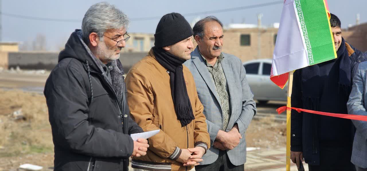 افتتاح طرح هادی روستای بیانچولی عجم در شهرستان شوط