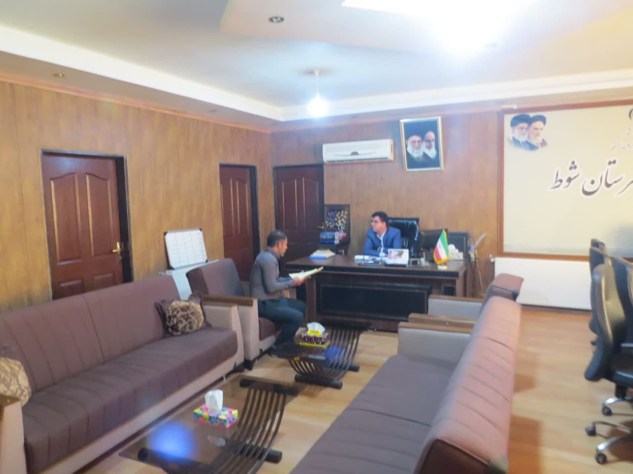 برگزاری ملاقات مردمی فرماندار شهرستان شوط