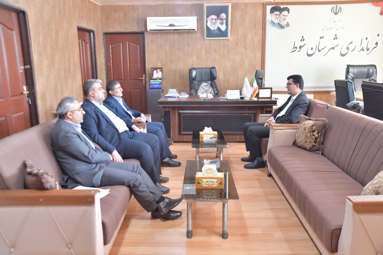 حضور معاون استاندار آذربایجان غربی در شهرستان شوط