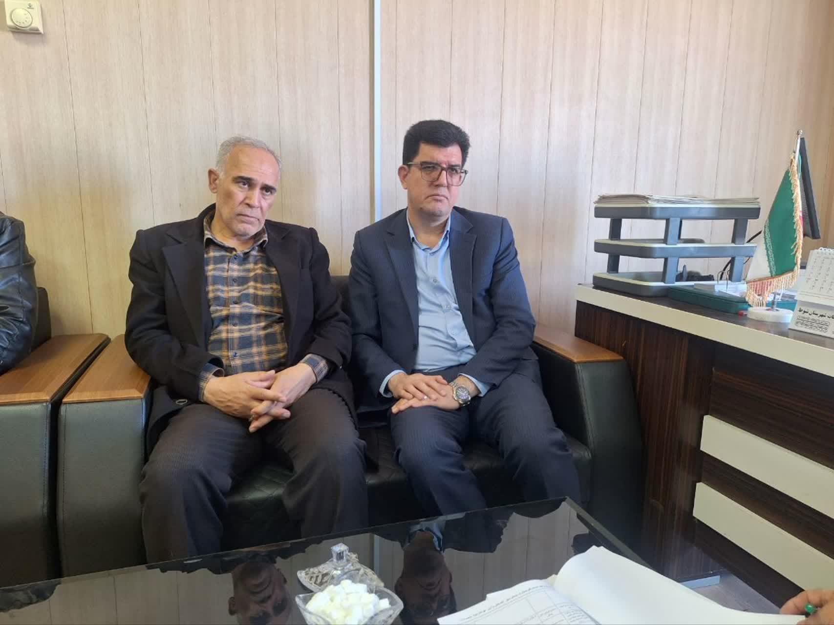 دیدار معاون مدیرکل امور روستایی با فرماندار شهرستان شوط