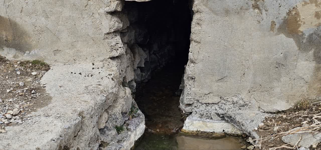 افتتاح طرح لایروبی و مرمت قنات روستای مخور