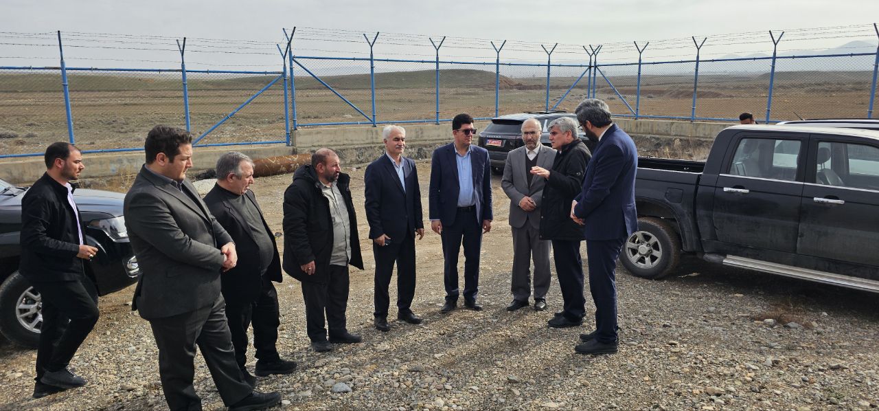 بازدید بازرس کل قضایی استان و فرماندار شوط از ایستگاه پمپاژ شماره 5 سد کرم‌آباد