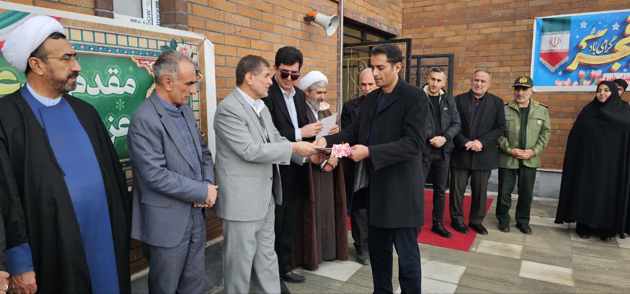 افتتاح مدرسه 3 کلاسه روستای طوره در شهرستان شوط