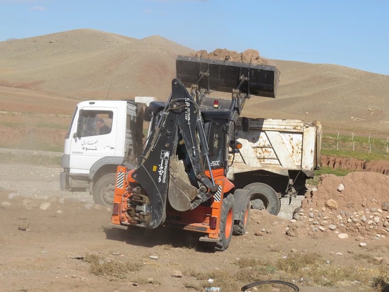 برگزاری مانور زلزله فرضی در روستای عزت آباد از توابع بخش مرکزی شوط