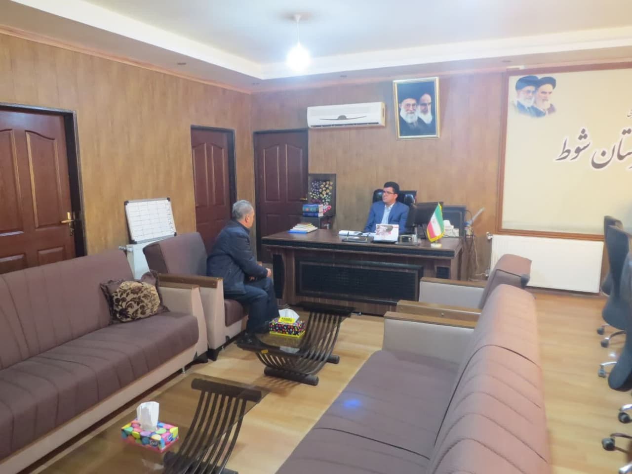 برگزاری ملاقات مردمی فرماندار شهرستان شوط