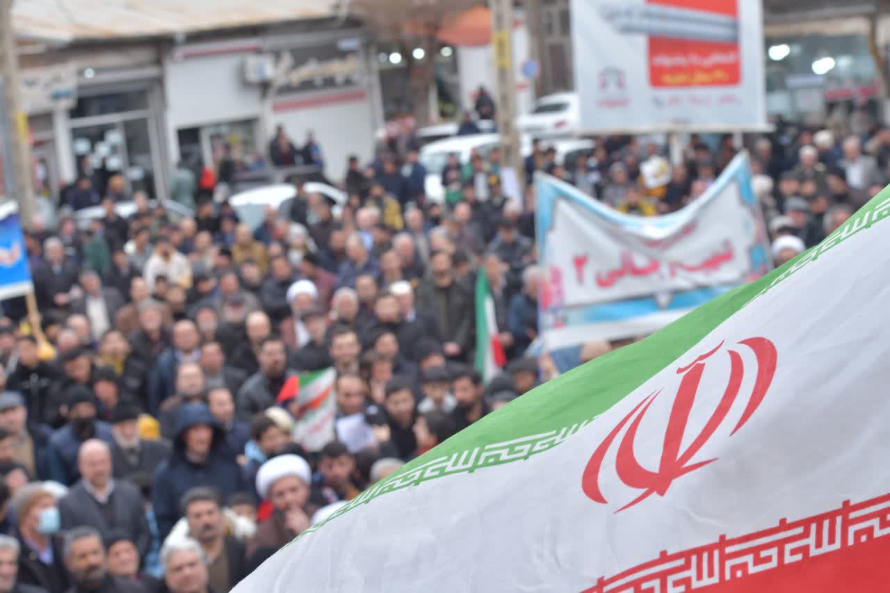 راهپیمایی 22 بهمن شهرستان شوط