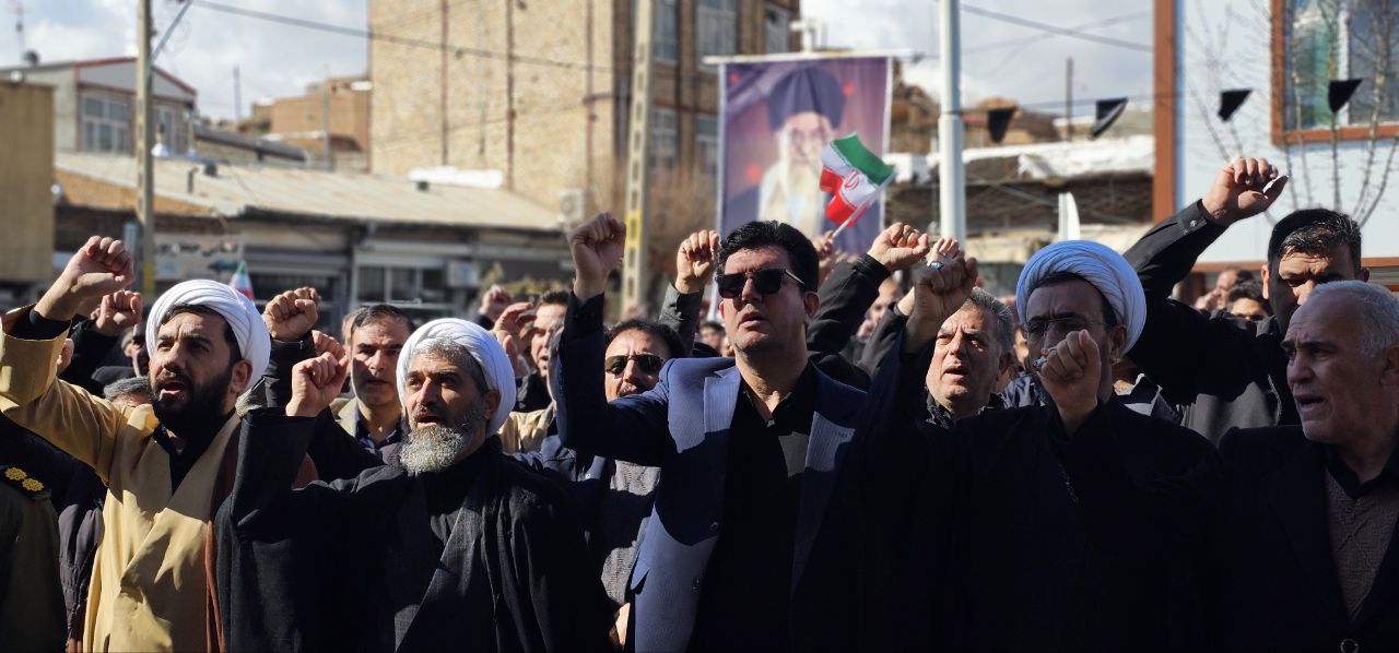 راهپیمایی خشم و انزجار از قاتلان خونخوار