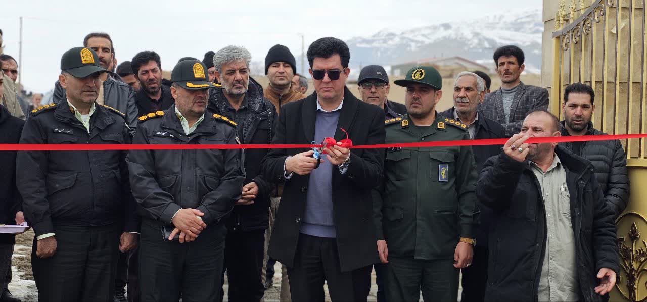 افتتاح پروژه های دهستان چشمه سرا بخش قره قویون