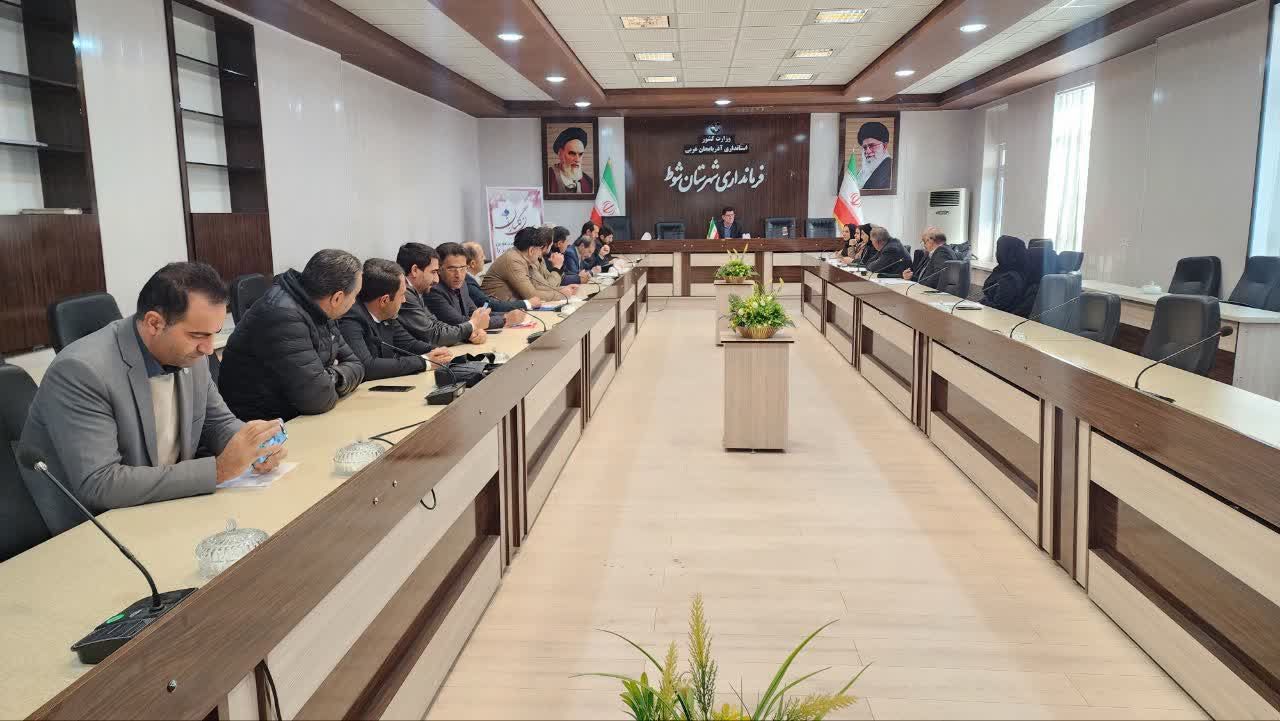 برگزاری جلسه رفع موانع تولید شهرستان شوط