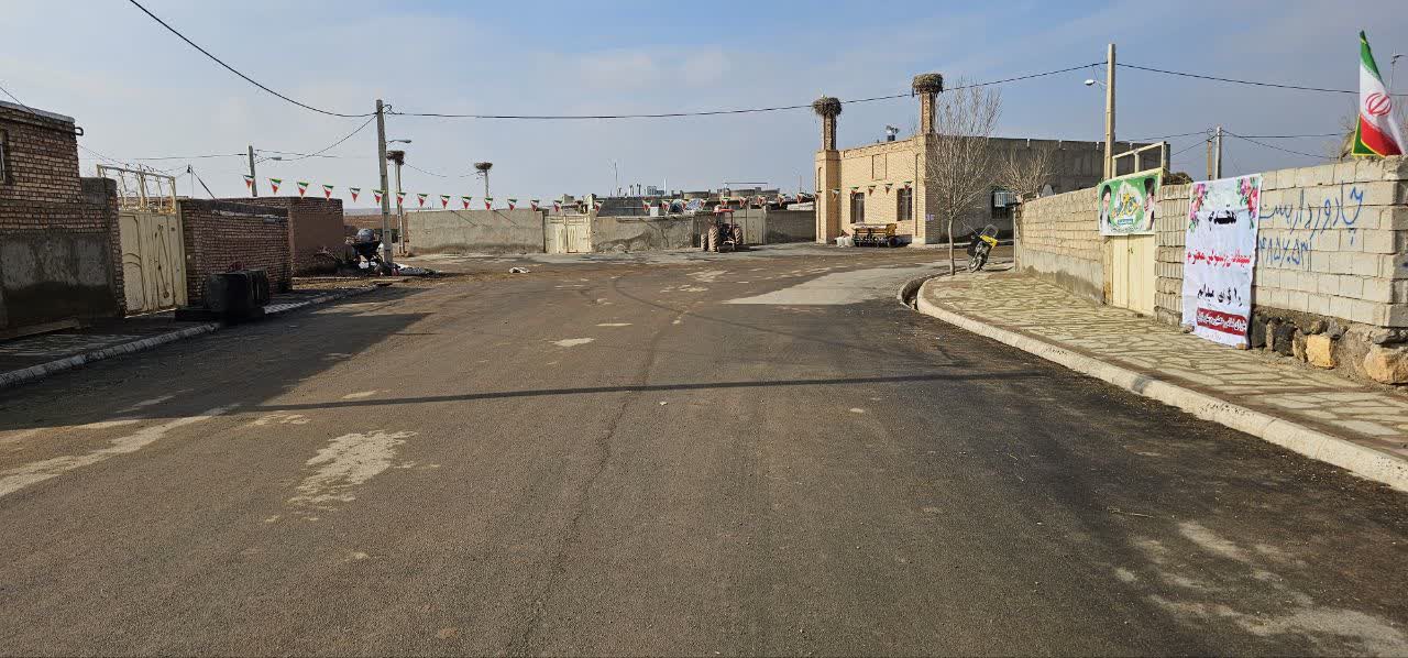 افتتاح طرح هادی روستای بیانچولی عجم در شهرستان شوط