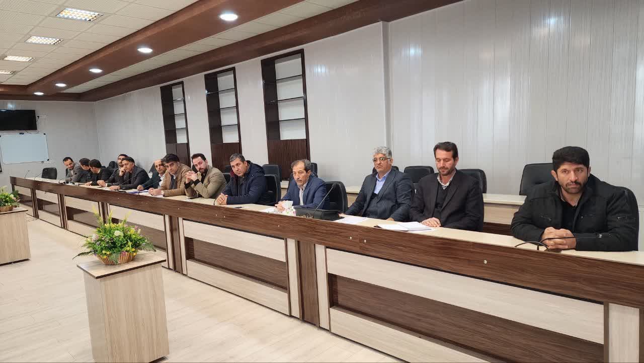 برگزاری جلسه رفع موانع تولید شهرستان شوط