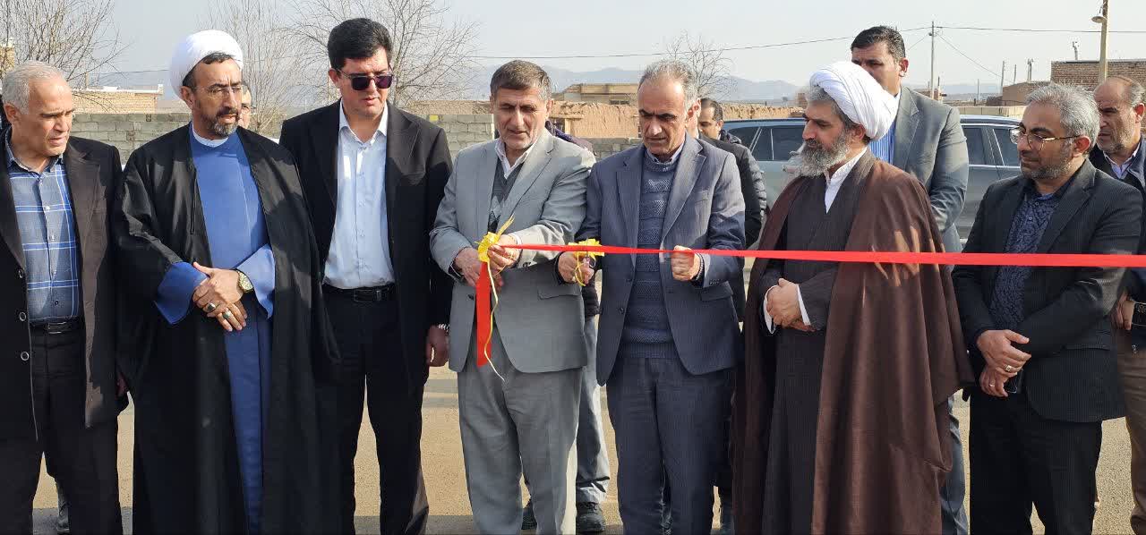 افتتاح طرح هادی روستای بیانچولی عجم در شهرستان شوط