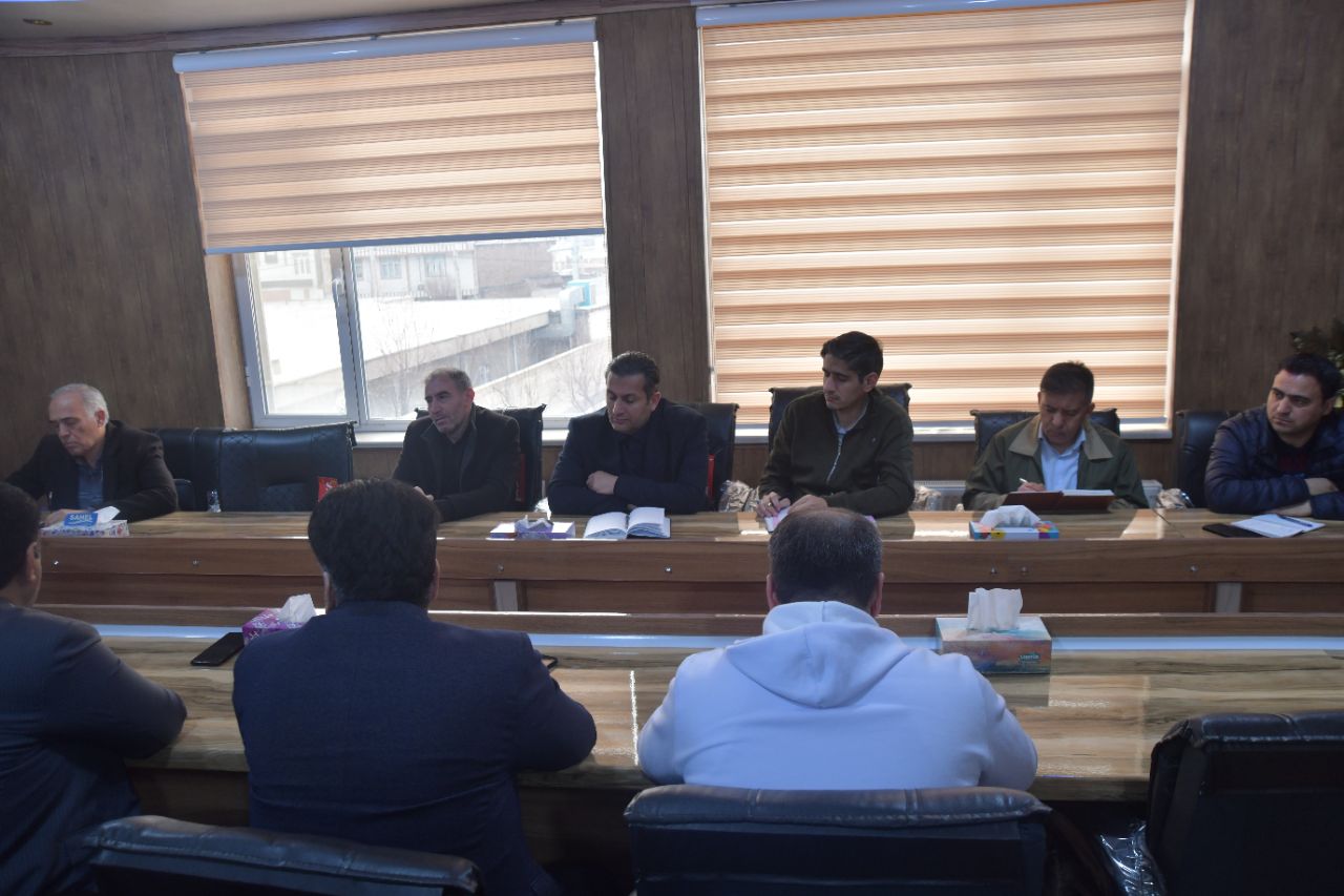 جلسه هماهنگی و برنامه‌ریزی هفته منابع طبیعی شهرستان شوط