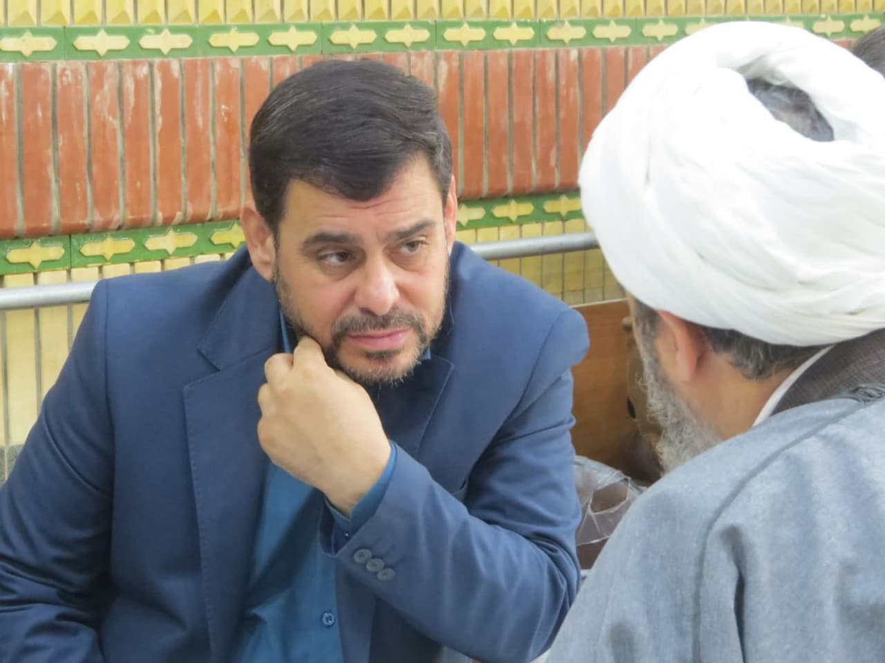 میز خدمت نماز جمعه شوط برگزار شد