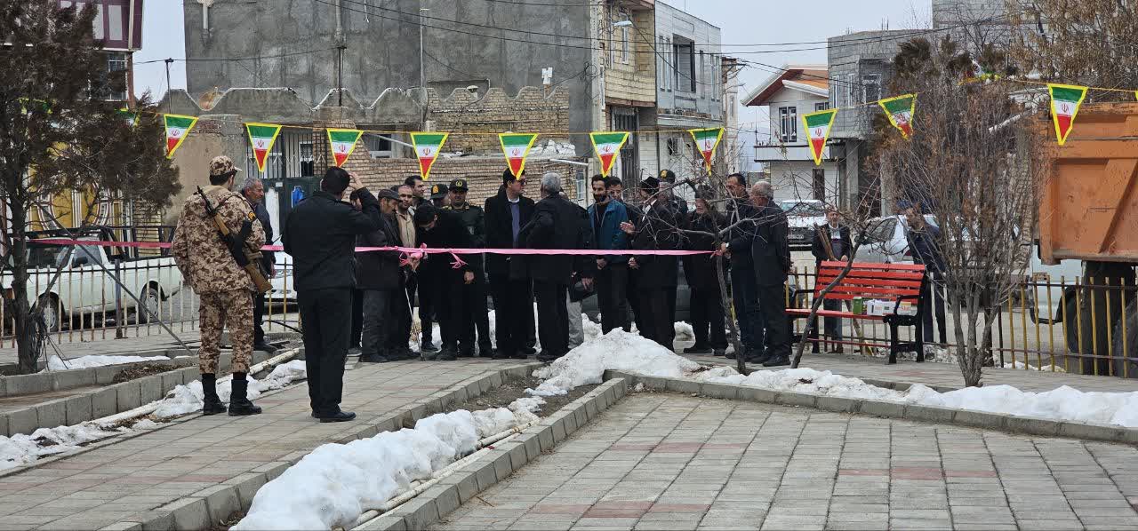 افتتاح پروژه های دهستان قره قویون جنوبی بخش قره قویون