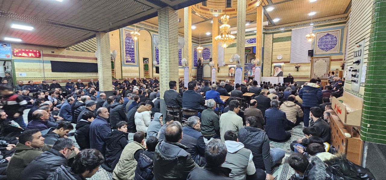 مراسم عزاداری مردم غیور شهرستان شوط  به مناسبت شهادت مظلومانه رهبر عزیزمان