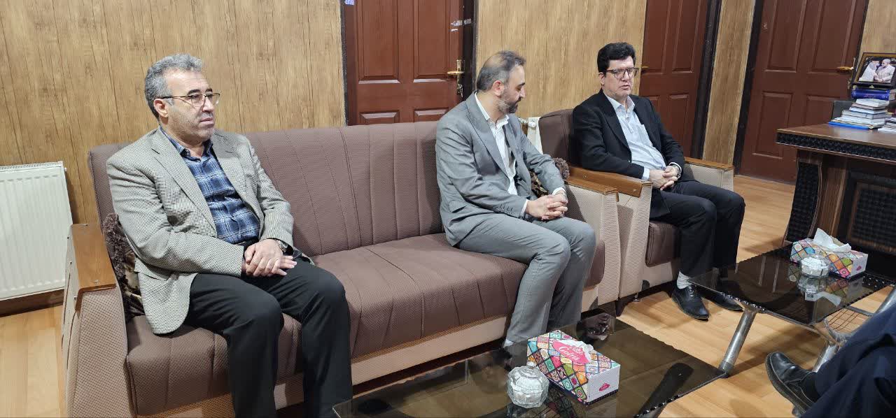 دیدار مدیرکل دامپزشکی استان آذربایجان غربی با فرماندار شهرستان شوط