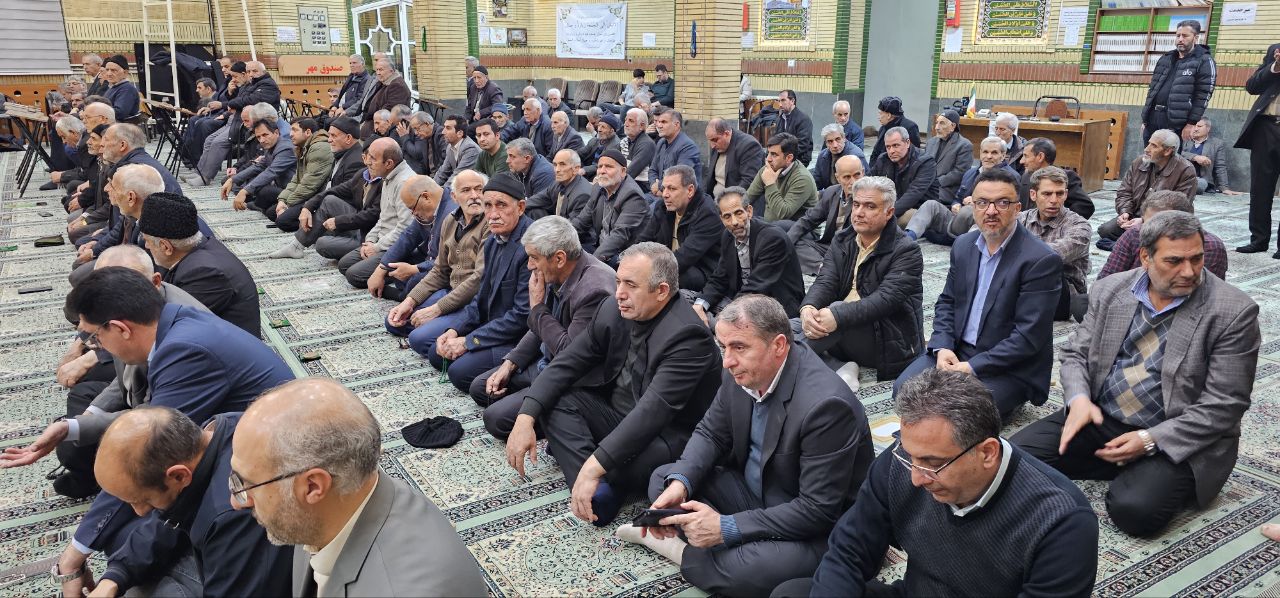 برگزاری ملاقات مردمی مسئولان در مسجد جامع شوط