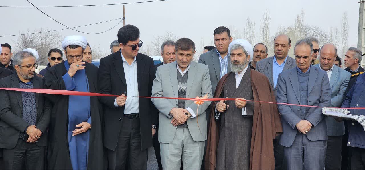 افتتاح طرح هادی روستای صوفی در شهرستان شوط