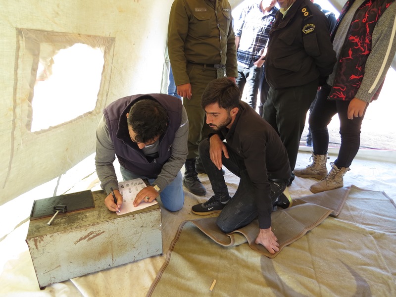 برگزاری مانور زلزله فرضی در روستای عزت آباد از توابع بخش مرکزی شوط