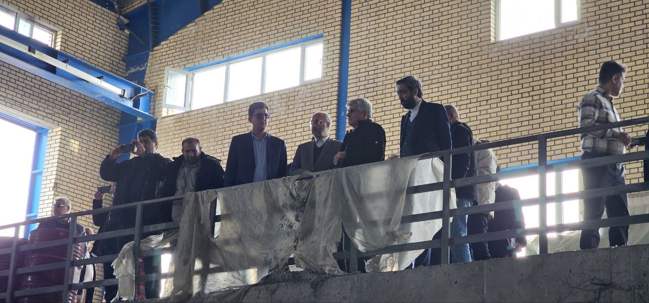 بازدید بازرس کل قضایی استان و فرماندار شوط از ایستگاه پمپاژ شماره 5 سد کرم‌آباد